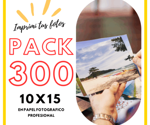 PACK 300 FOTOS 10X15