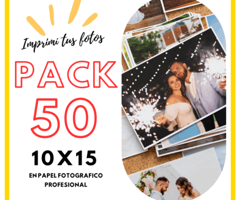 PACK 50 FOTOS 10X15