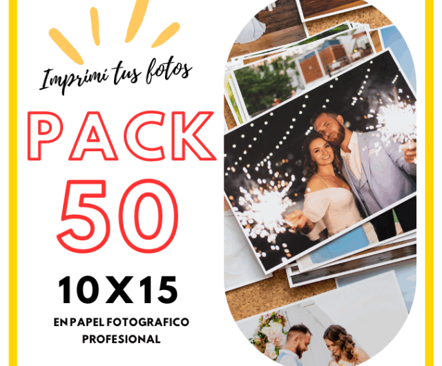 PACK 50 FOTOS 10X15