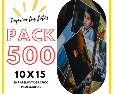 PACK 500 FOTOS 10X15