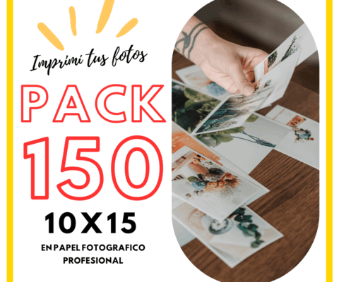 PACK 150 FOTOS 10X15