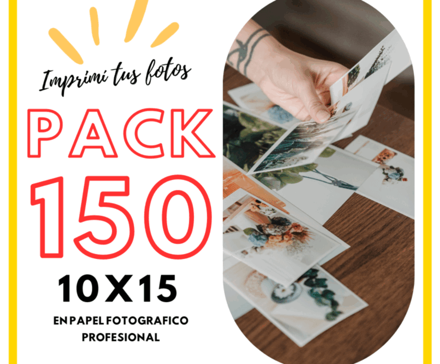 PACK 150 FOTOS 10X15