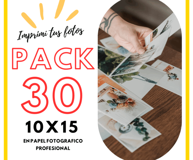 PACK 30 FOTOS 10X15
