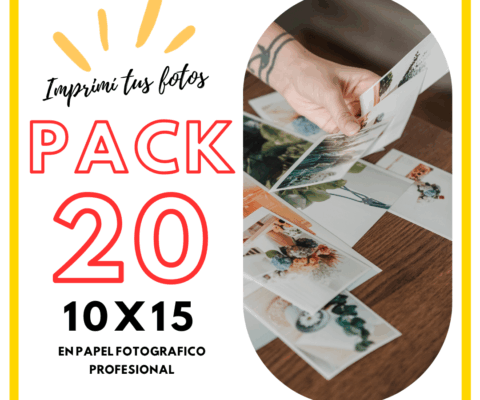 PACK 20 FOTOS 10X15