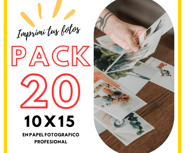 PACK 20 FOTOS 10X15